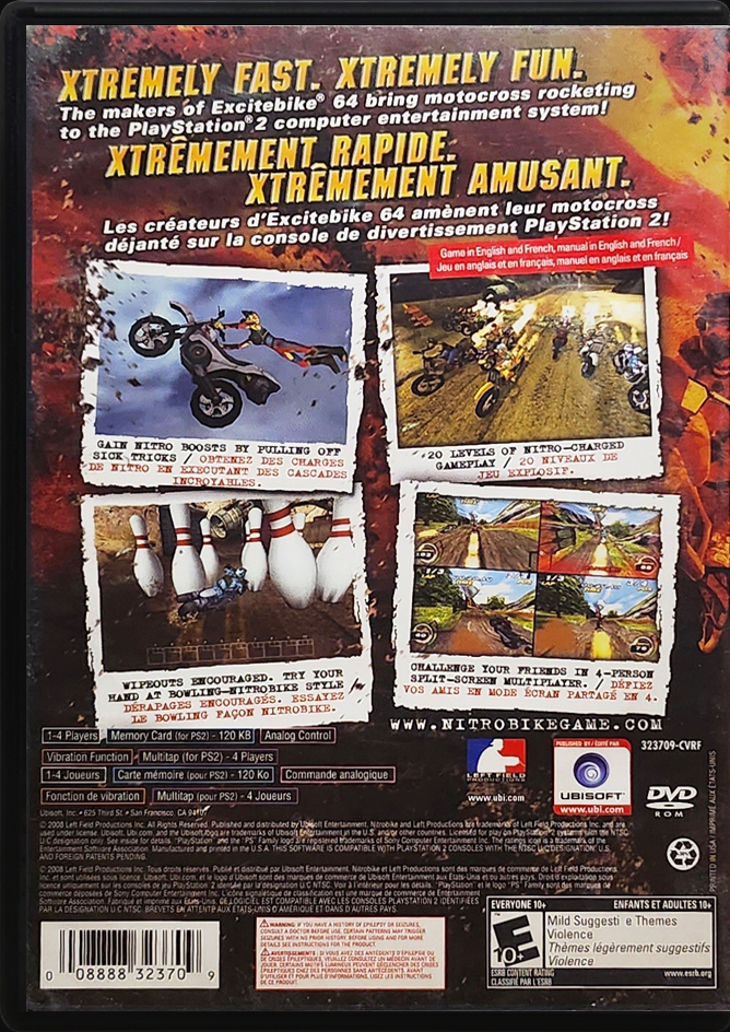 Nitrobike PS2 back side cover case