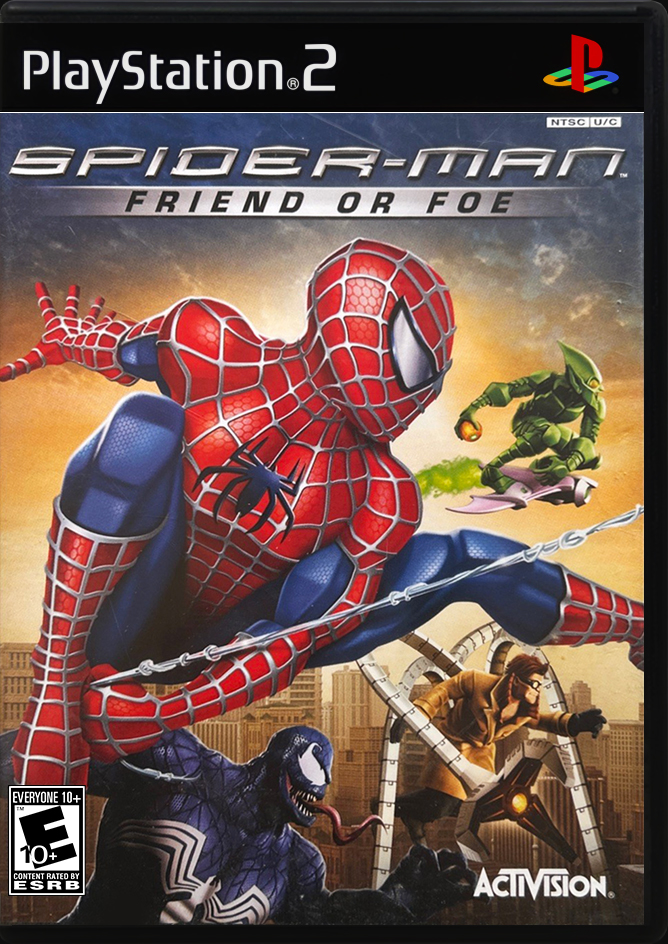 

Spider-Man Friend or Foe PS2 Case

