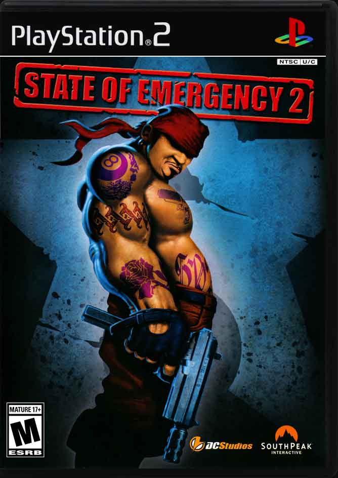 

State of Emergency 2 PS2 Case

