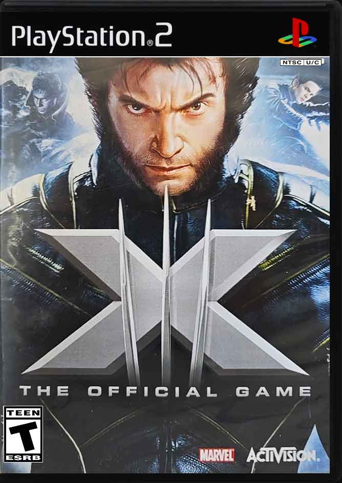 

X-Men The Official Game PS2 Case

