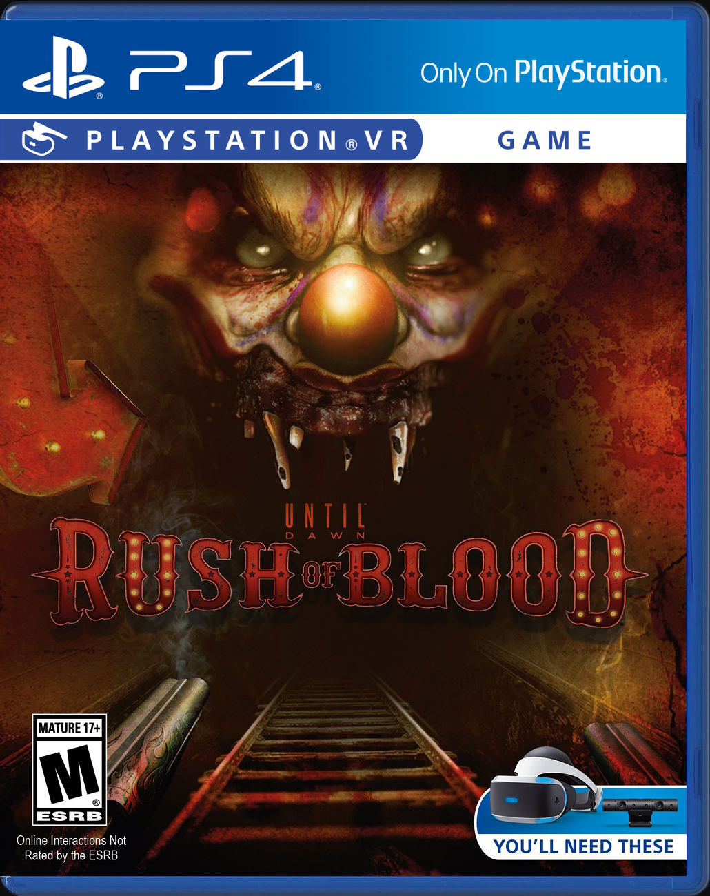 

Until Dawn: Rush of Blood PS4 Case

