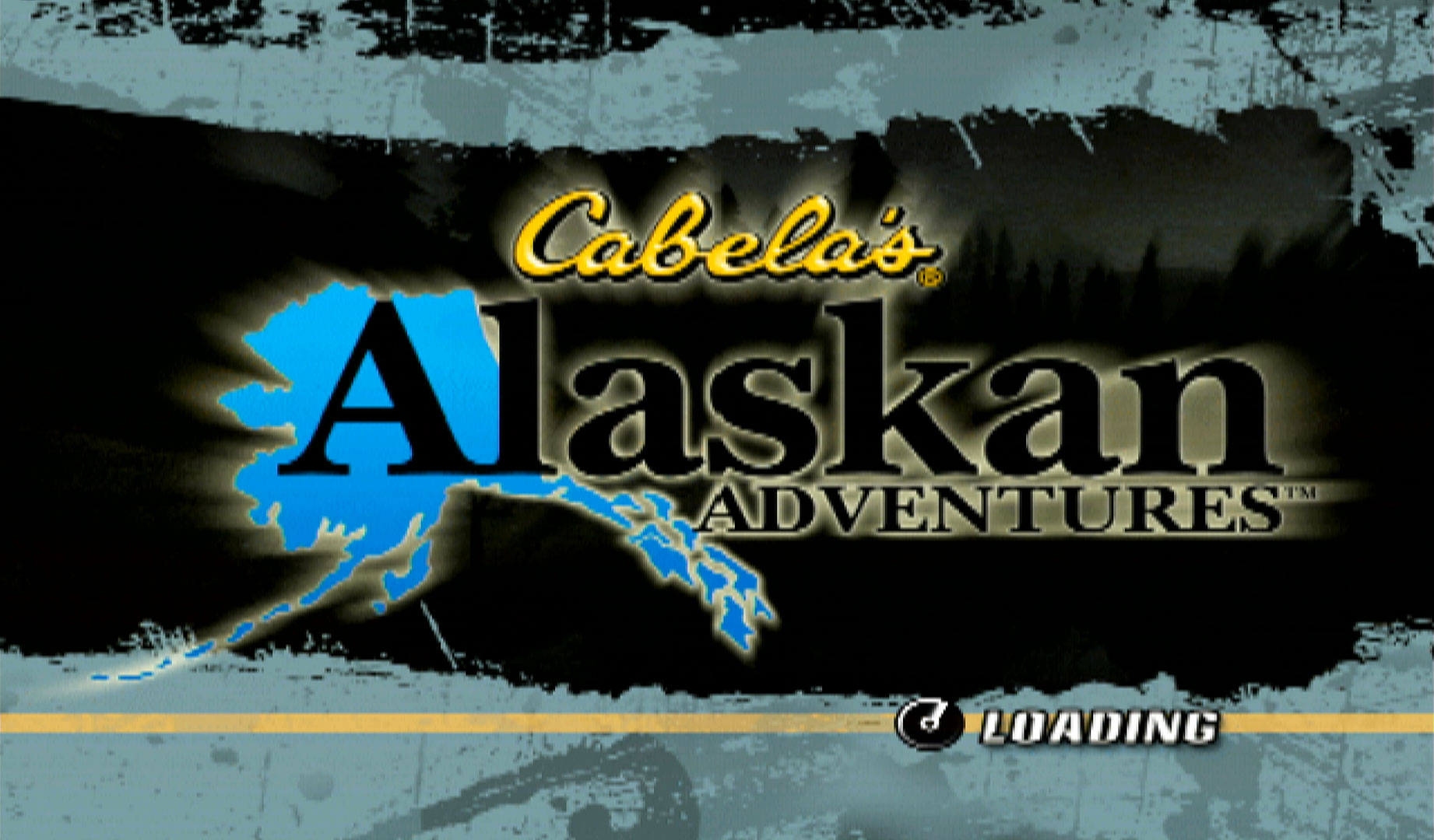 Cabela's Alaskan Adventures PS2 title screen