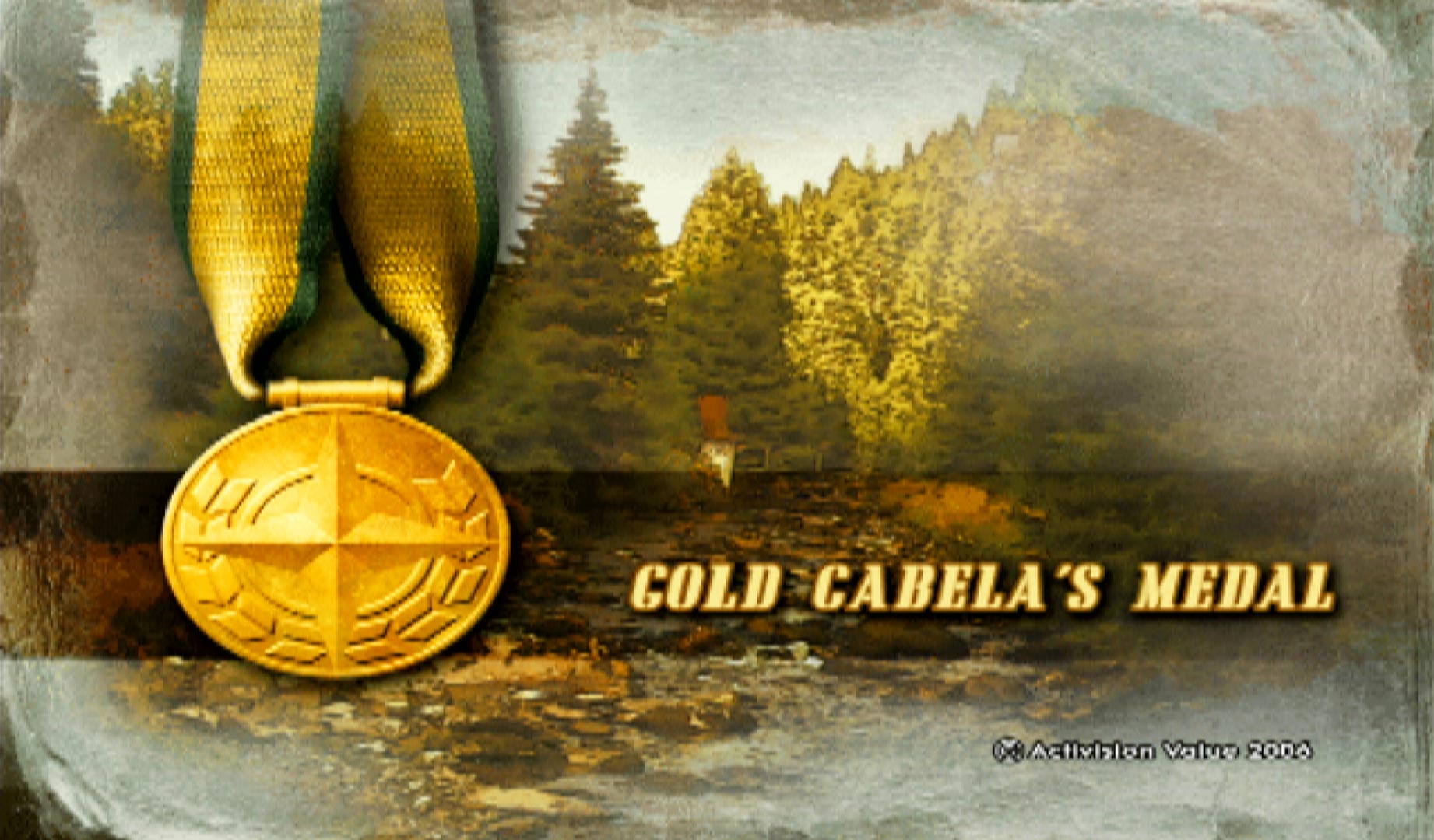 Cabela's Alaskan Adventures PS2 gold medal