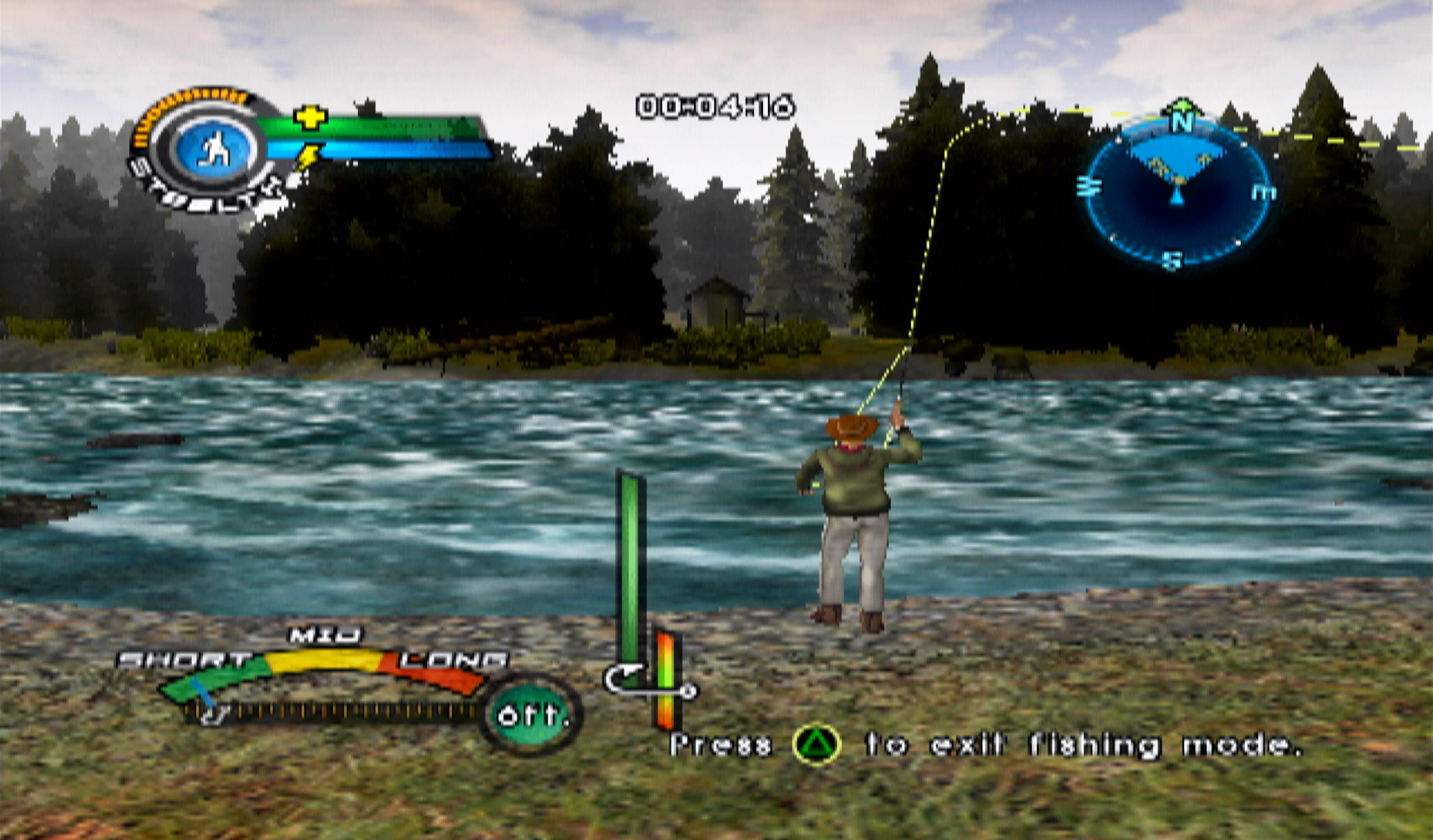 Cabela's Alaskan Adventures PS2 fly fishing