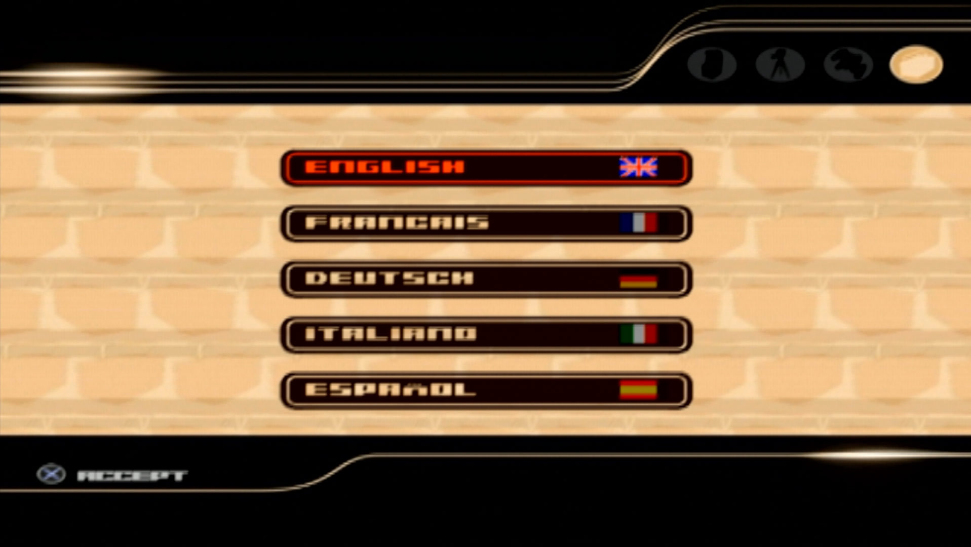 Driven What Drives YOU? PS2 language select