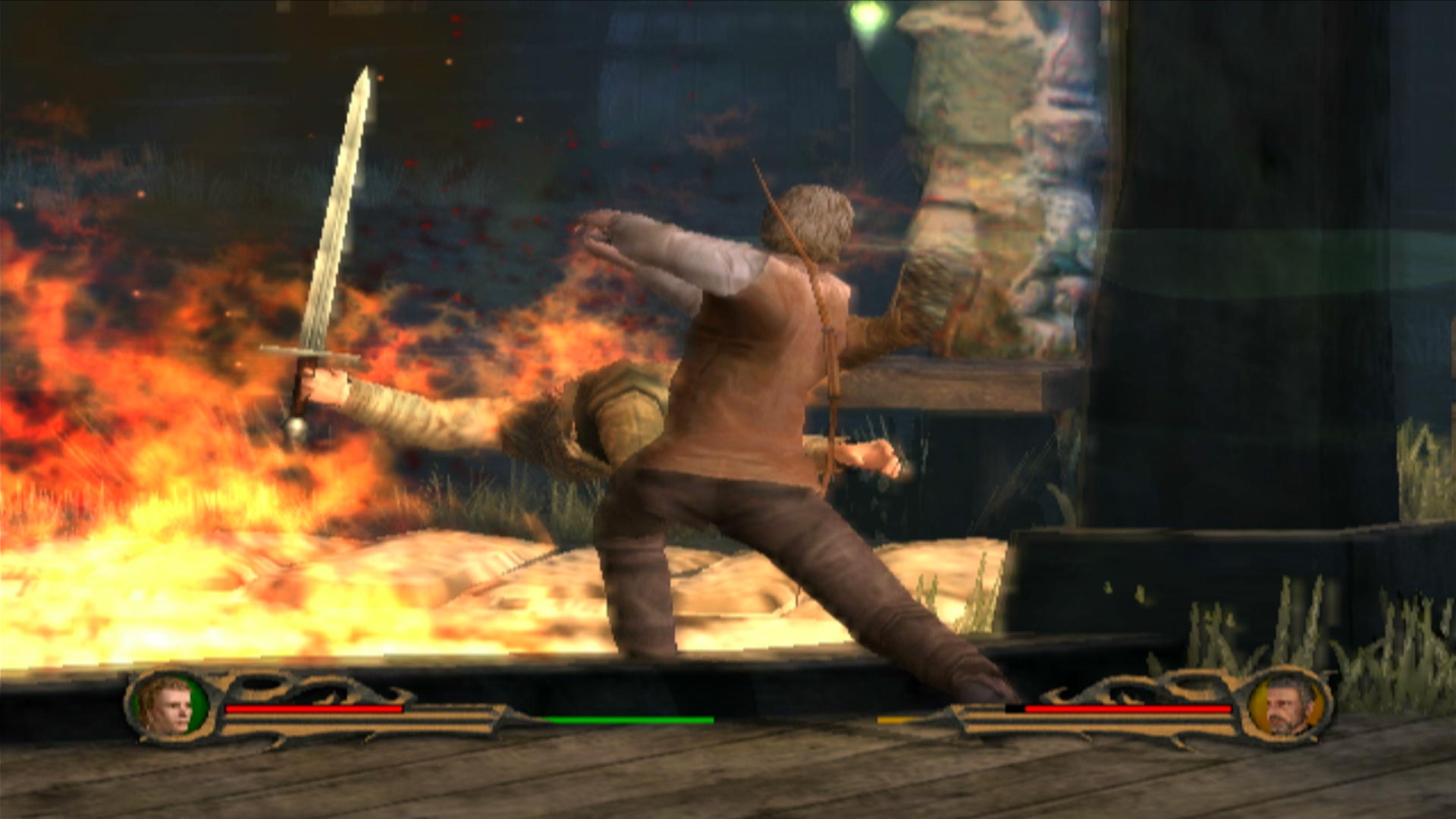 Eragon PS2 tossing enemy fire