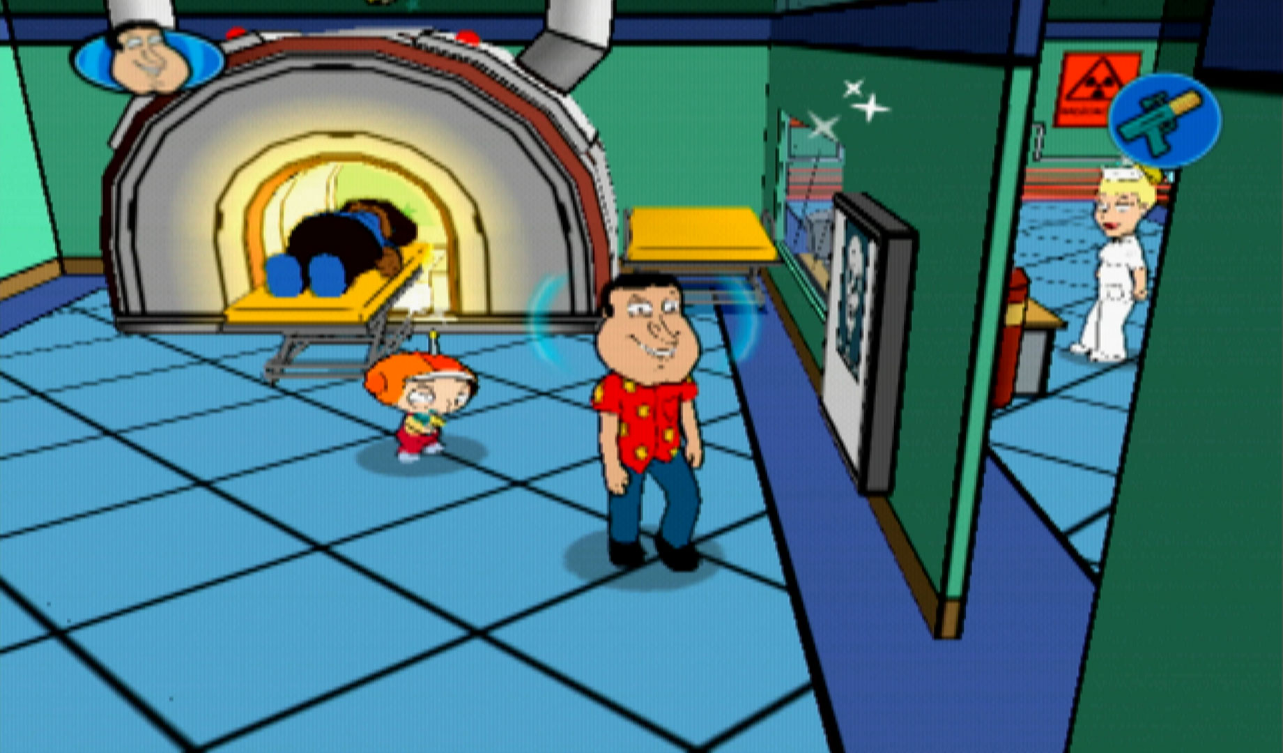 Family Guy Video Game! PS2 glenn quagmire