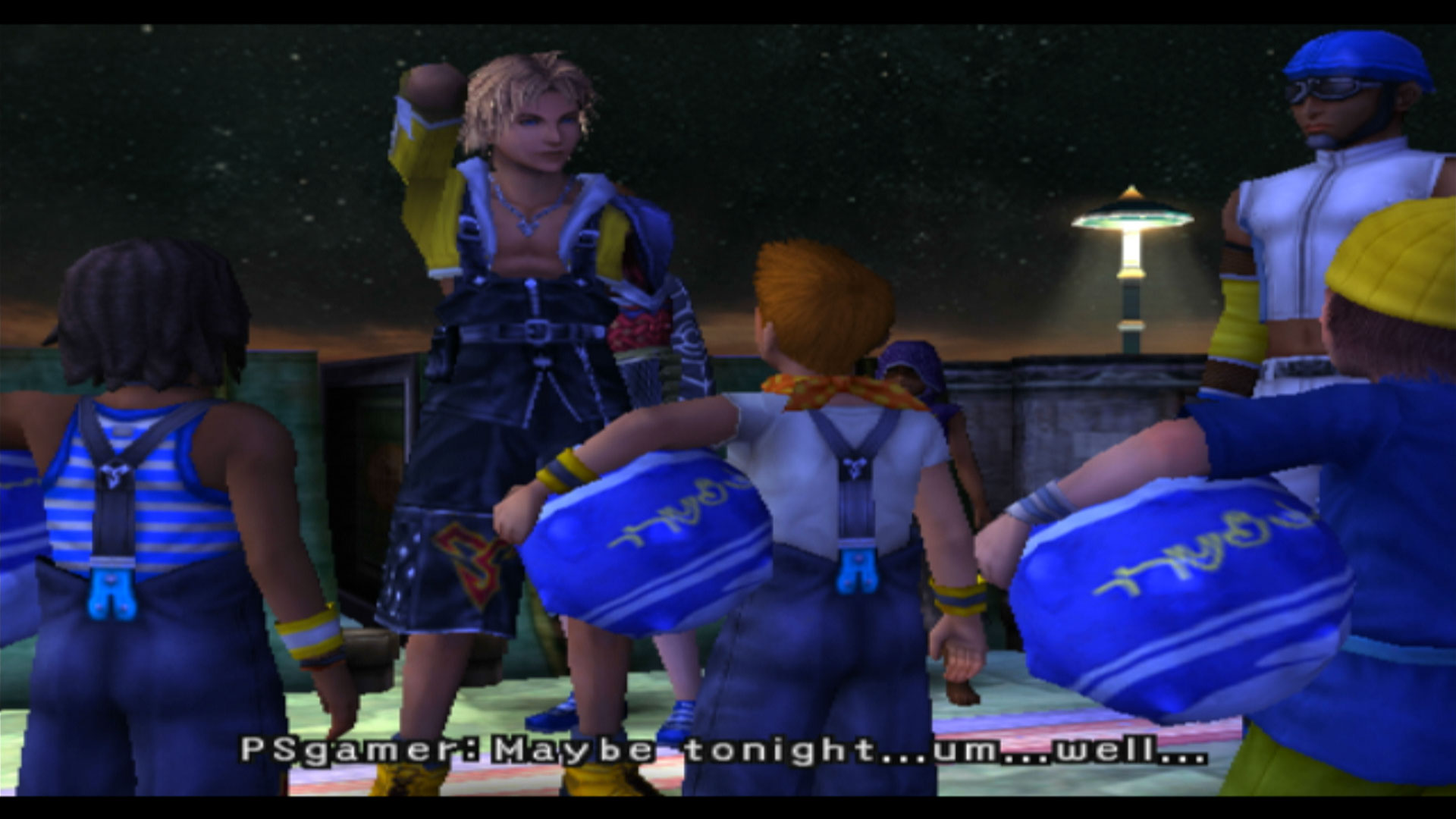 Final Fantasy X PS2 blitzball fans kids