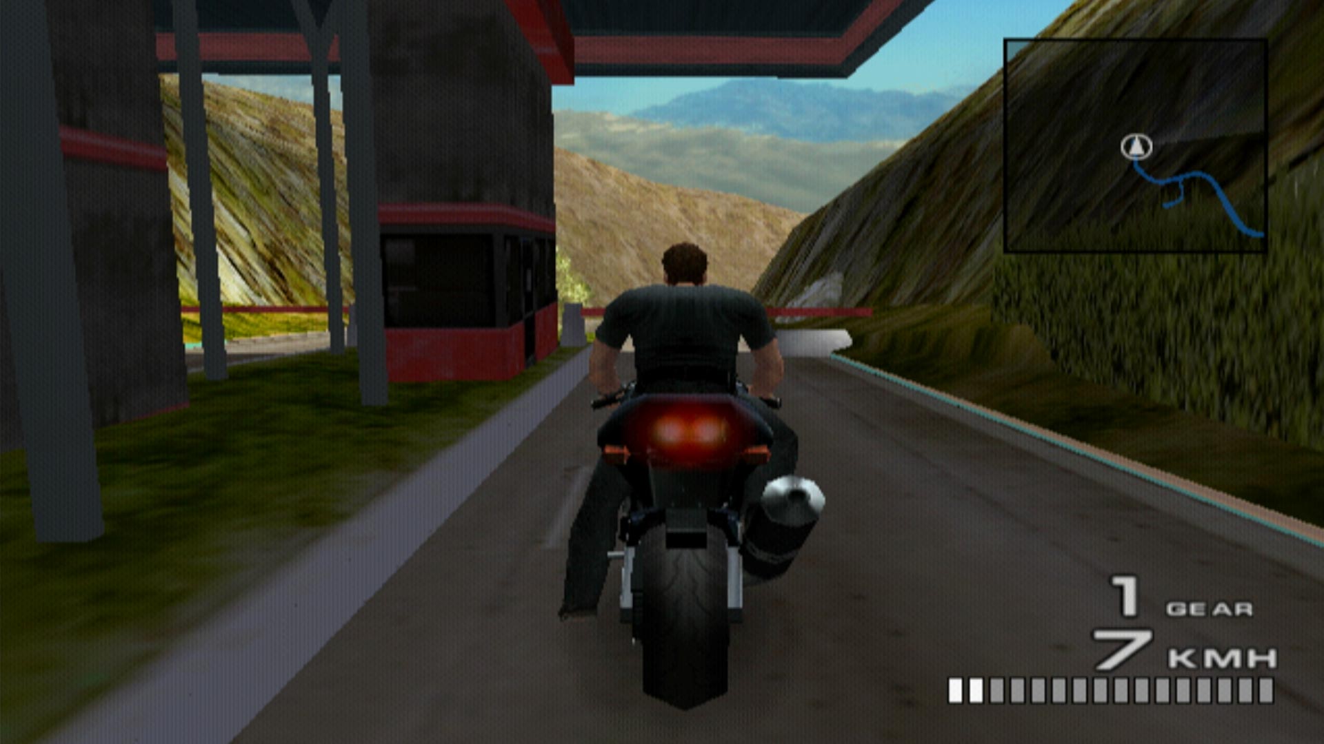 Headhunter PS2 motorcycle screenshot