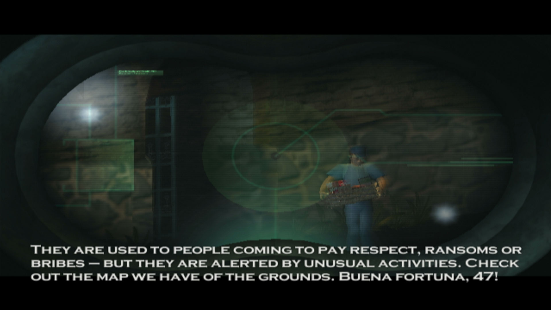 Hitman 2 Silent Assassin PS2 cutscene