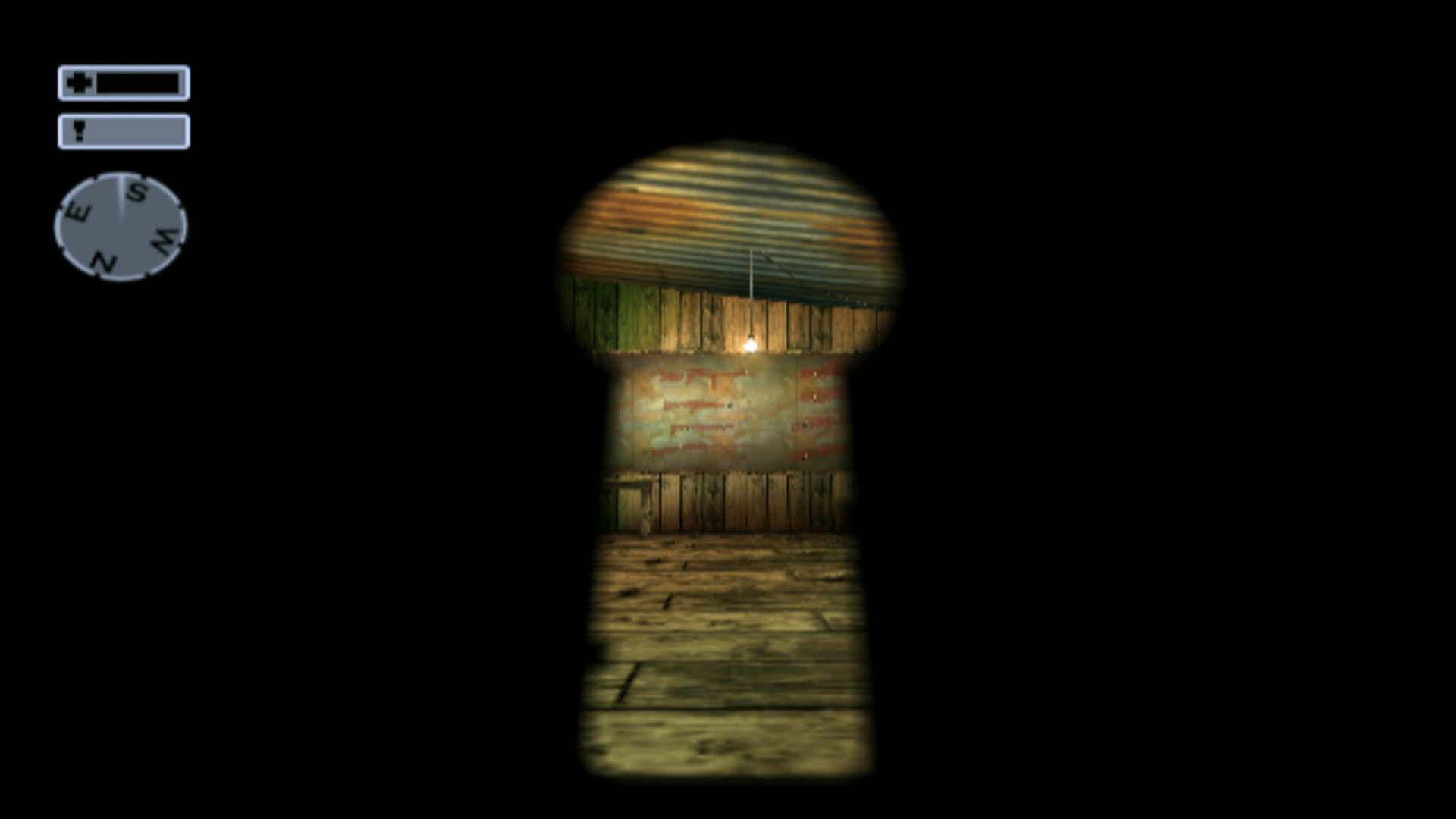 Hitman 2 Silent Assassin PS2 viewing through keyhole