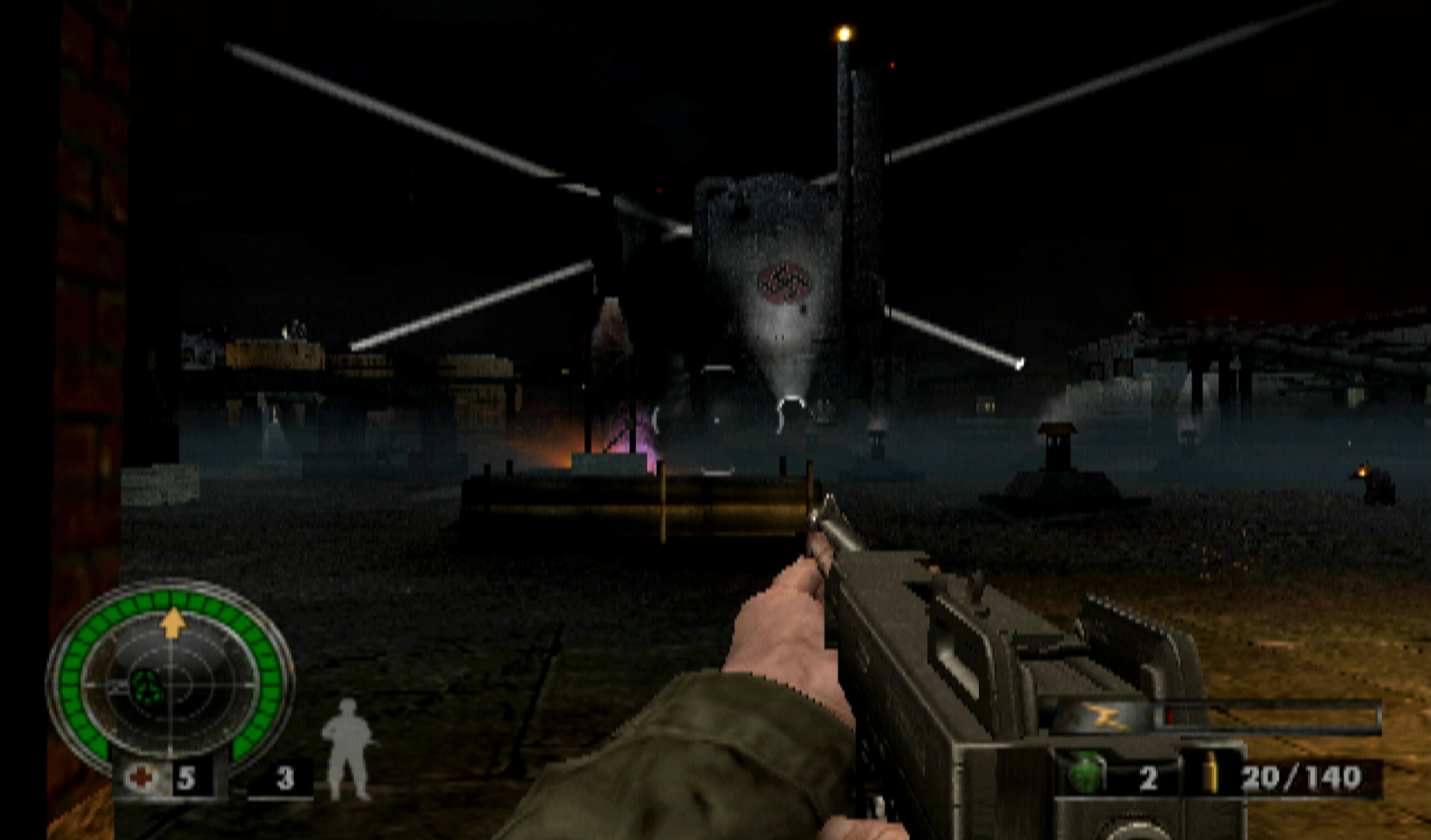 Medal of Honor European Assault PS2 battlefield