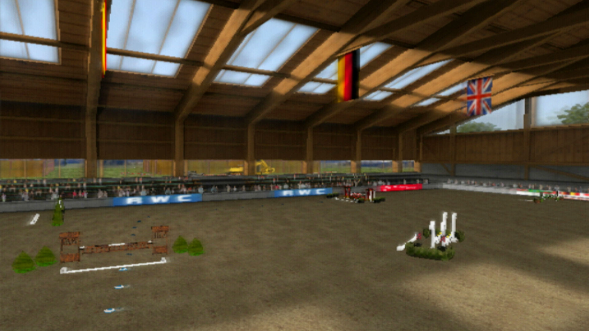 Riding Star PS2 course layout
