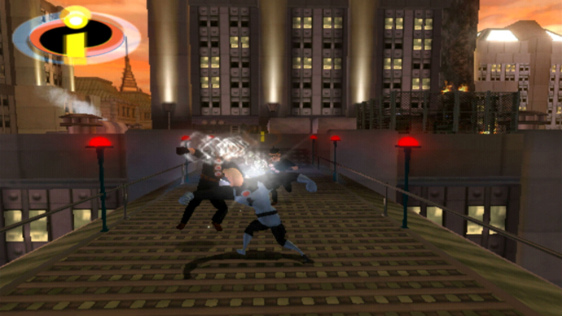 The Incredibles PS2 melee combat