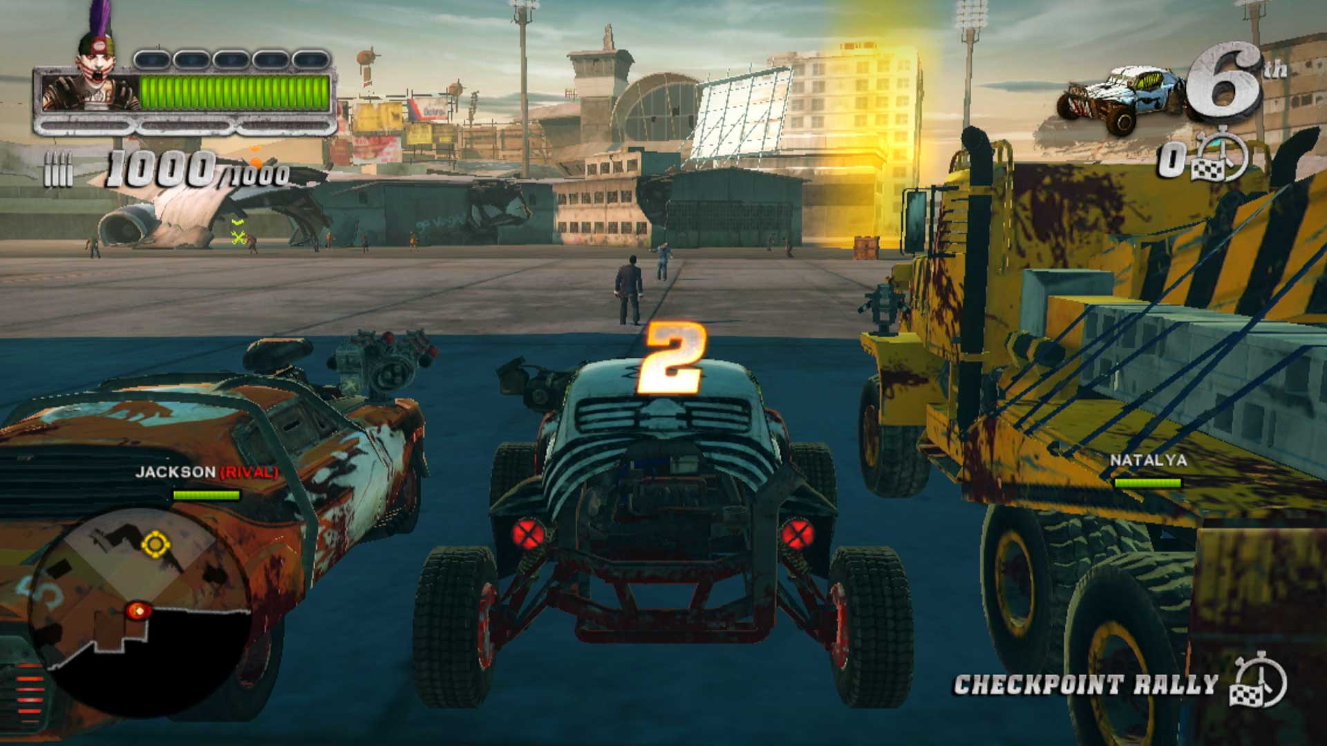 Blood Drive PS3 race countdown
