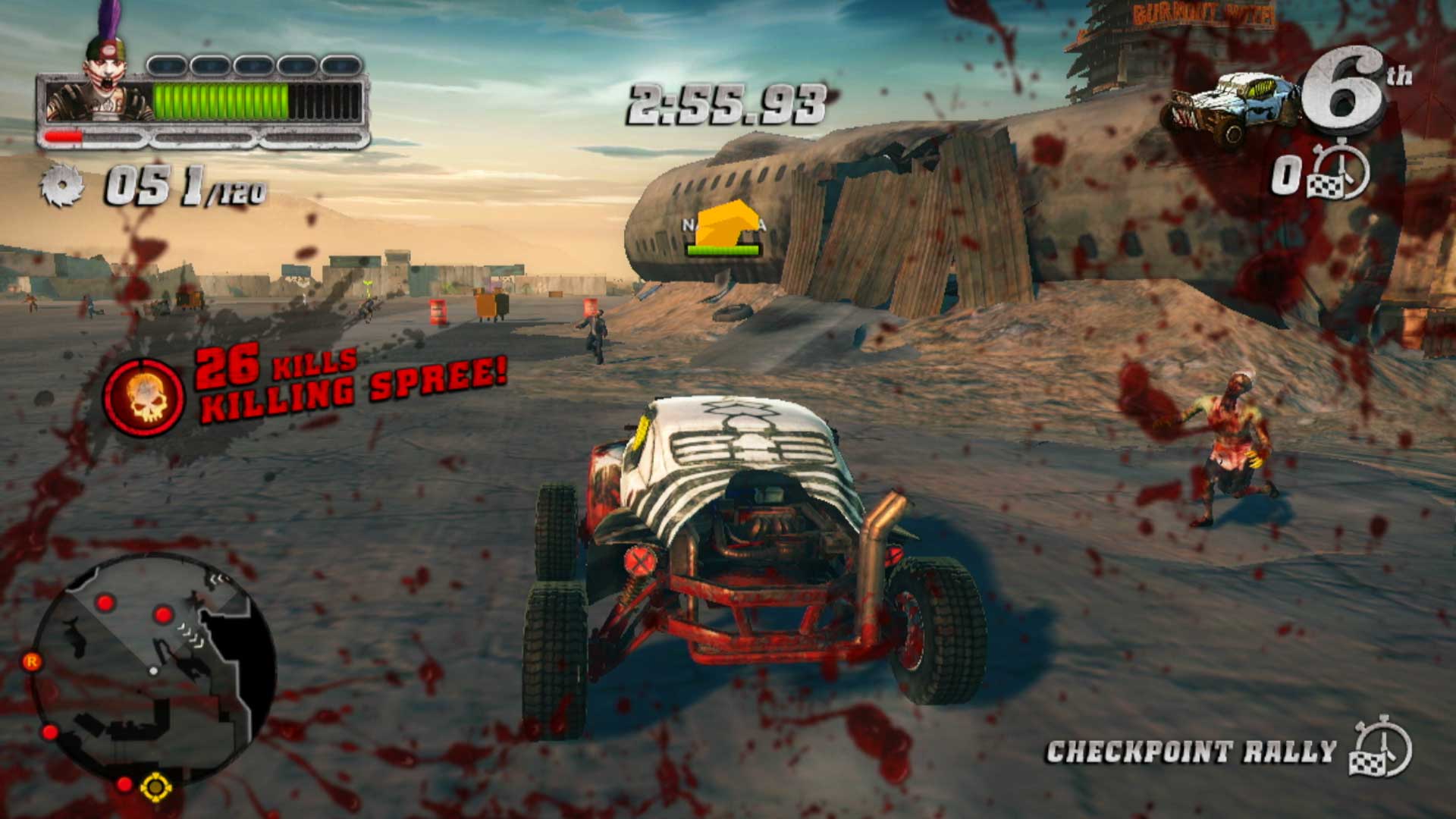 Blood Drive PS3 gameplay screenshot