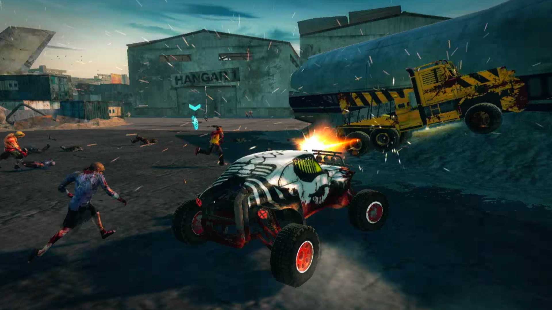 Blood Drive PS3 bedlam doom buggy shooting