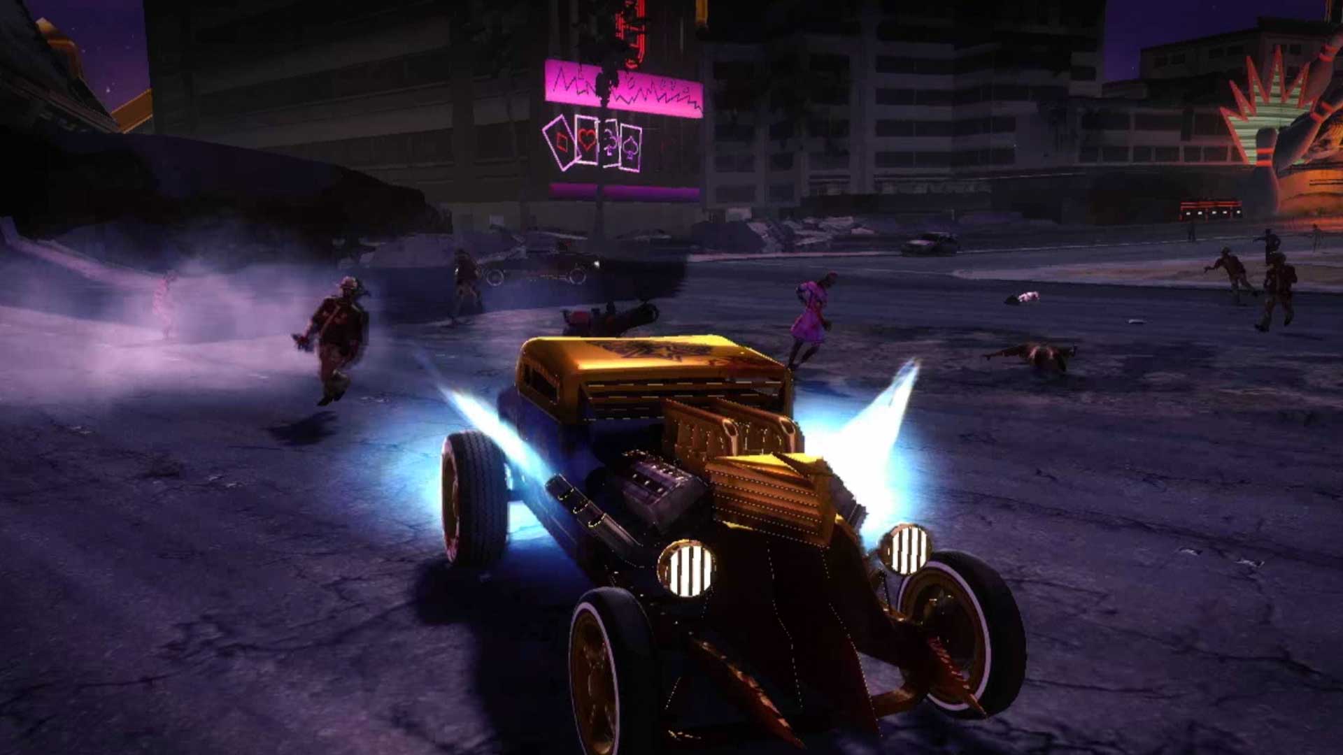 Blood Drive PS3 Rot Rod front view booster