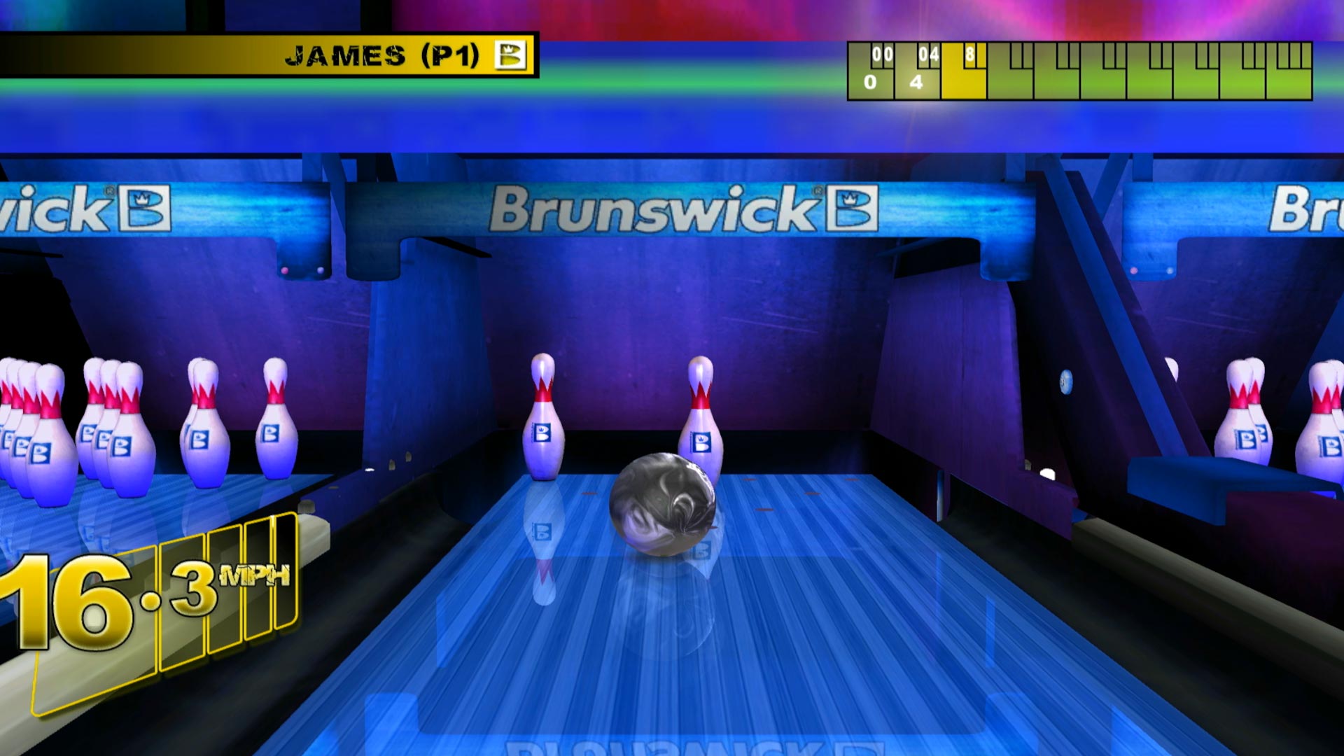 Bruswick Pro Bowling PS3 gameplay screenshot