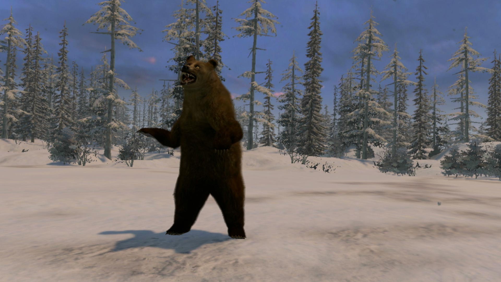 Cabelas Dangerous Hunts 2009 PS3 bear growling
