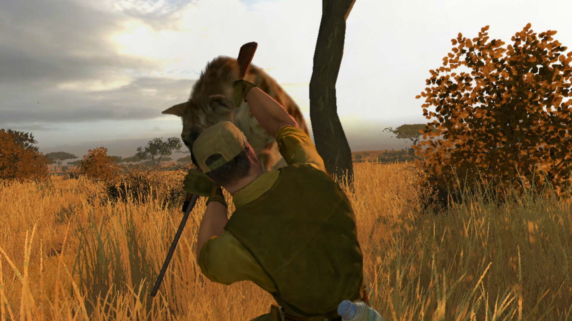 Cabelas Dangerous Hunts 2009 PS3 hyena attacks