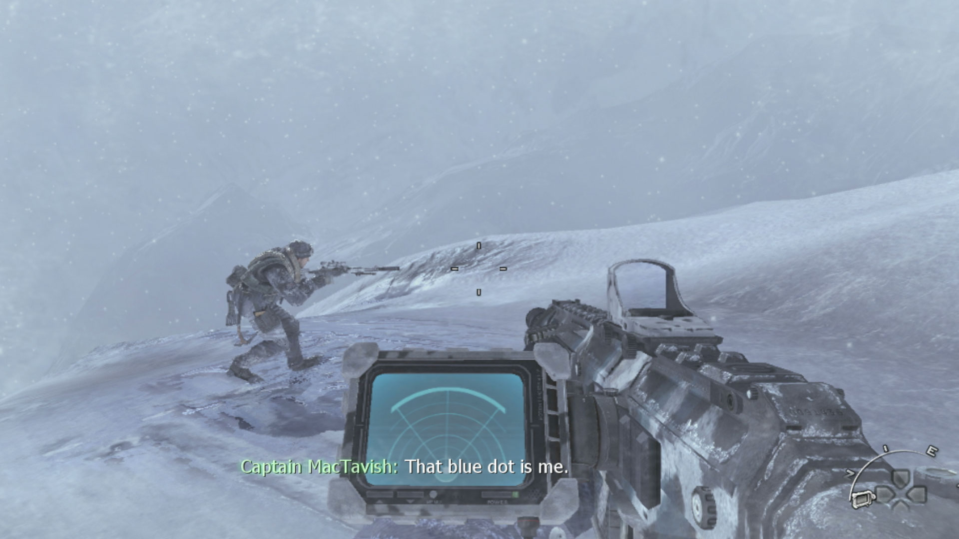 Call of Duty Modern Warfare 3 PS3 cliffhanger mission