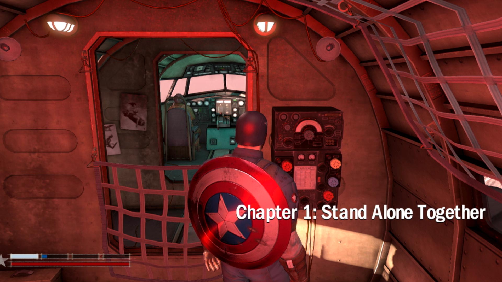 Captain America Super Soldier PS3 chapter 1 stand alone together