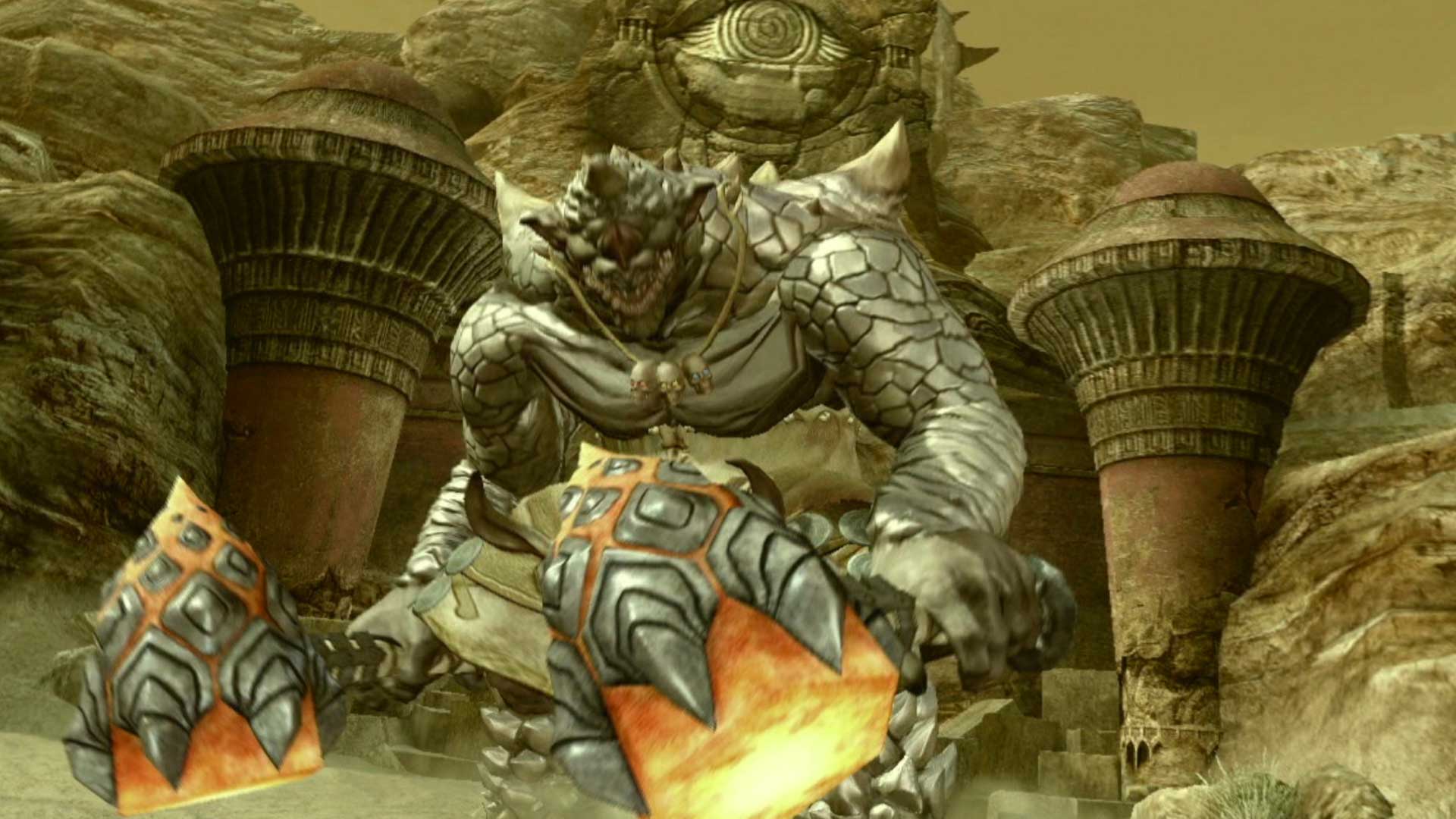 Clash of the Titans PS3 Video Game huge boss