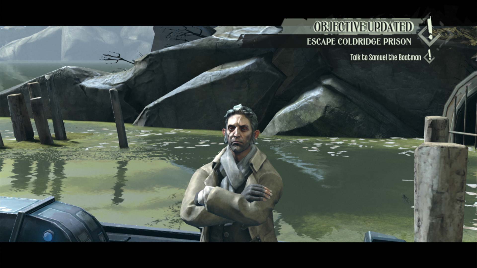 Dishonored PS3 samuel the boatman npc