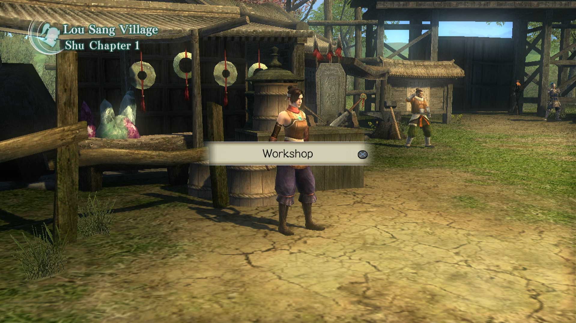 Dynasty Warriors Strikeforce PS3 location city workshop