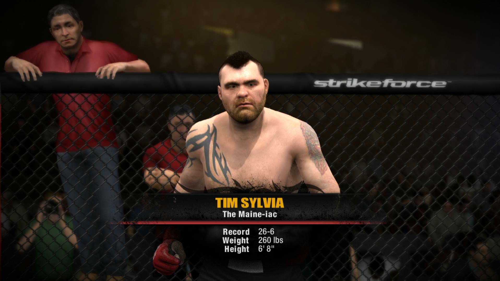 EA Sports MMA PS3 tim sylvia information