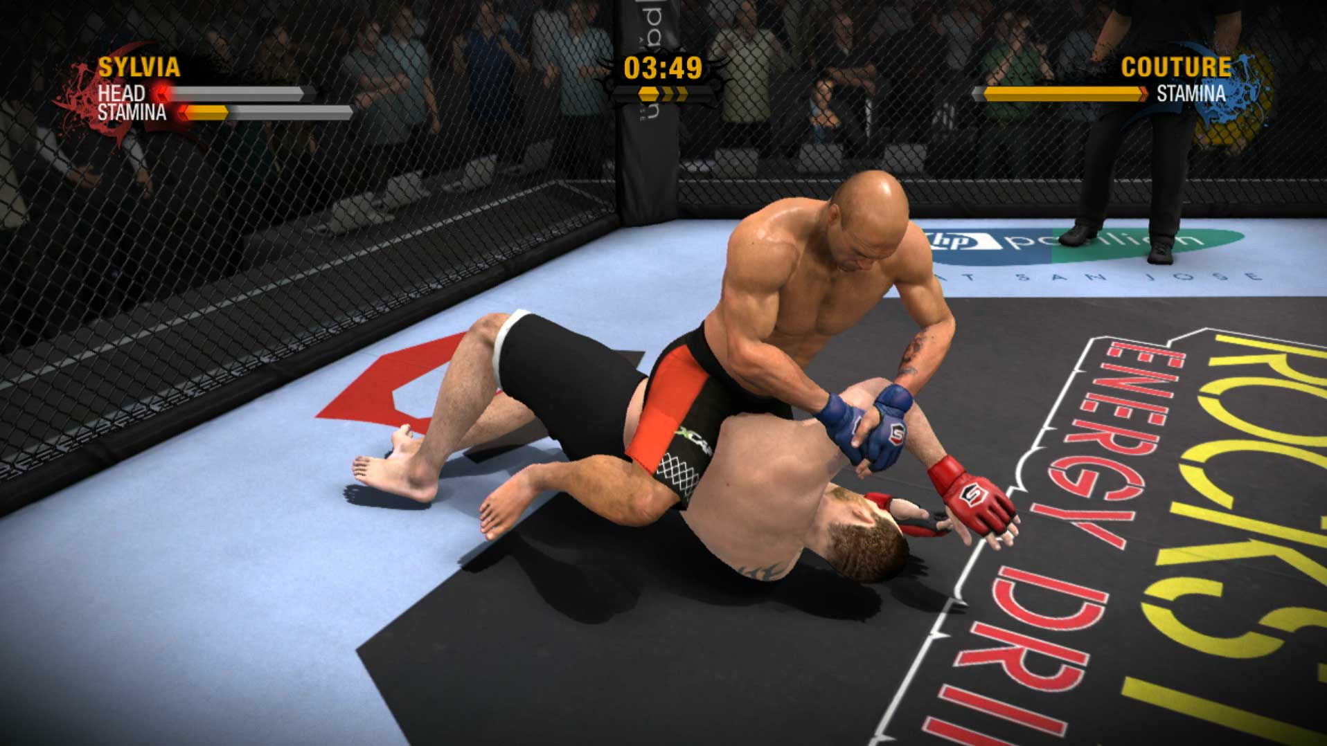 EA Sports MMA PS3 gameplay screenshot