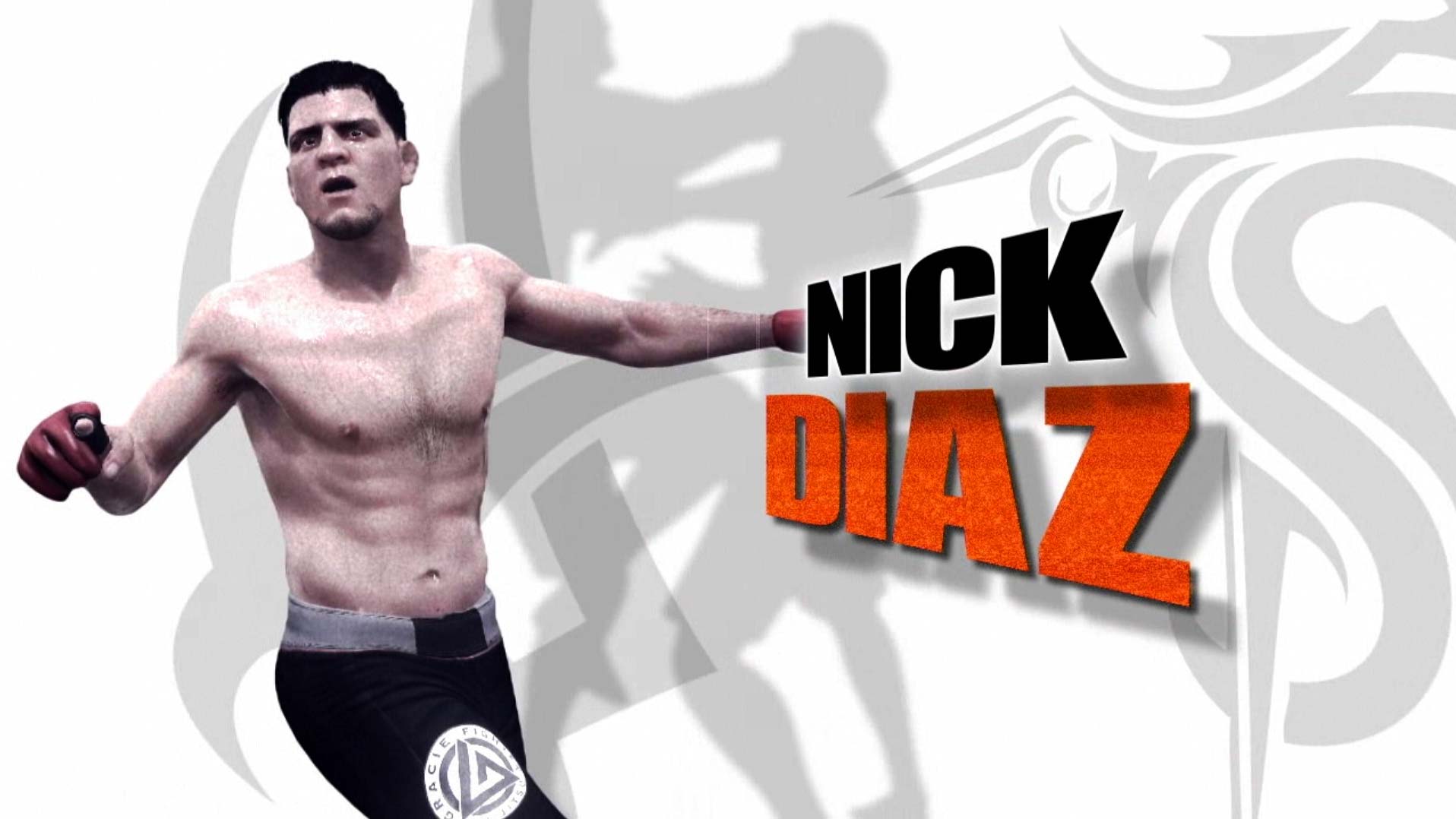 EA Sports MMA PS3 character nick diaz