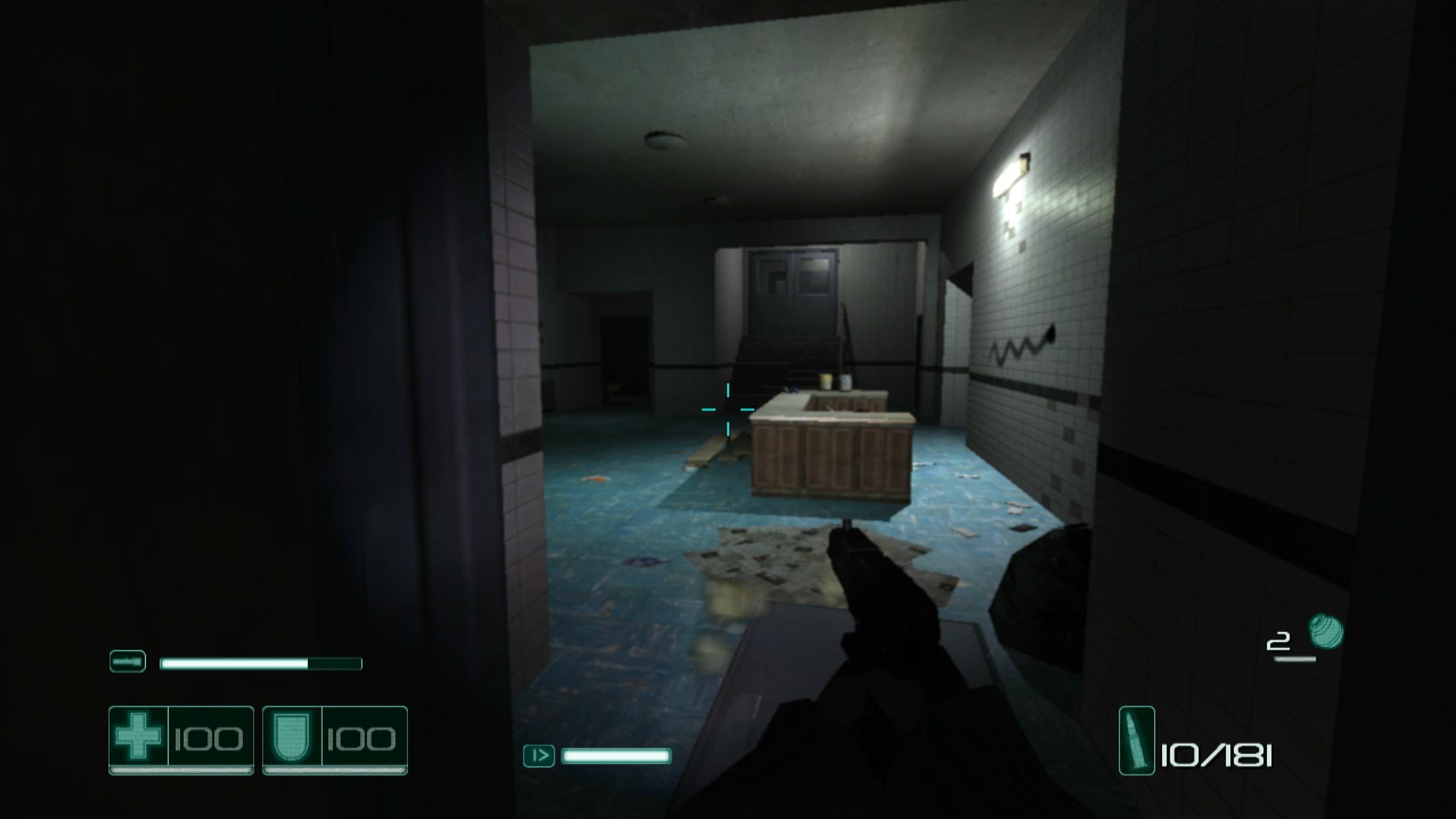 FEAR First Encounter Assault Recon PS3 screenshot gameplay building