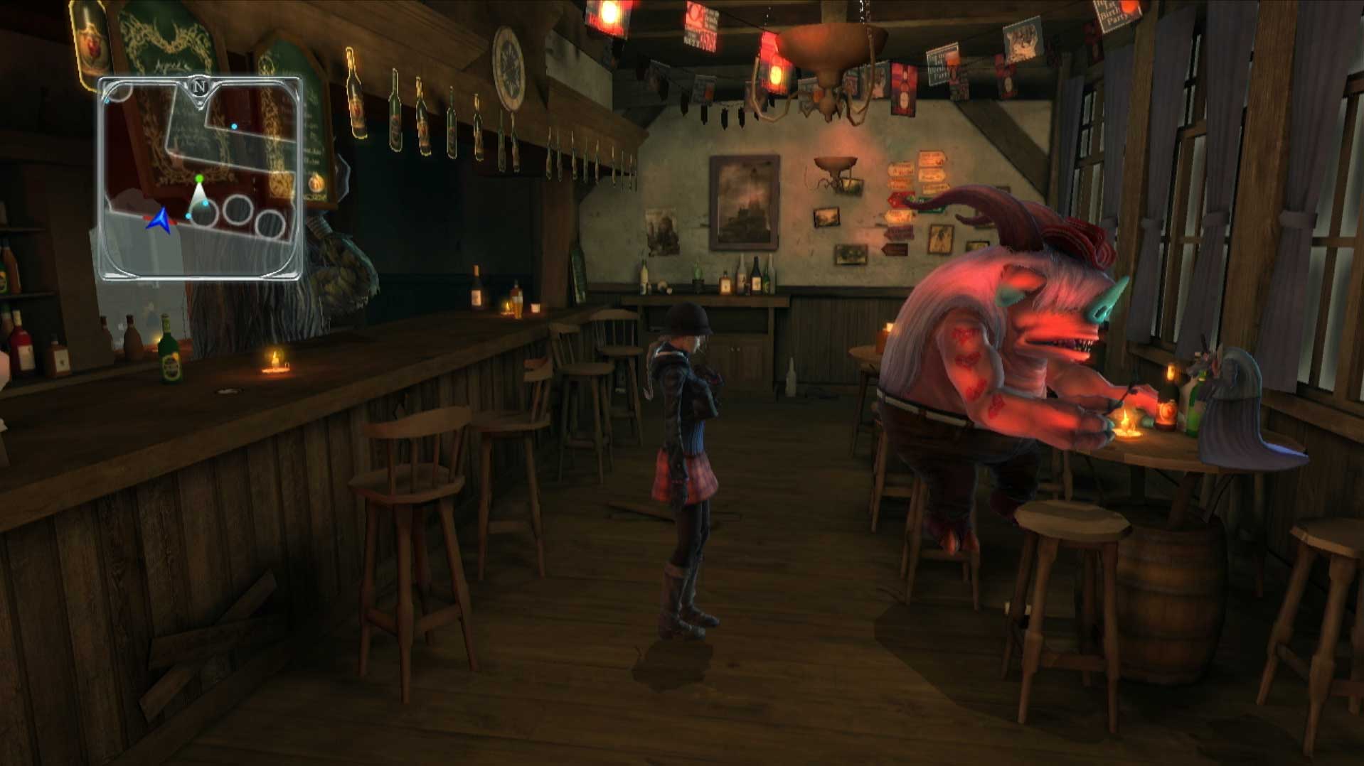 Folklore PS3 inside pub screenshot gameplay