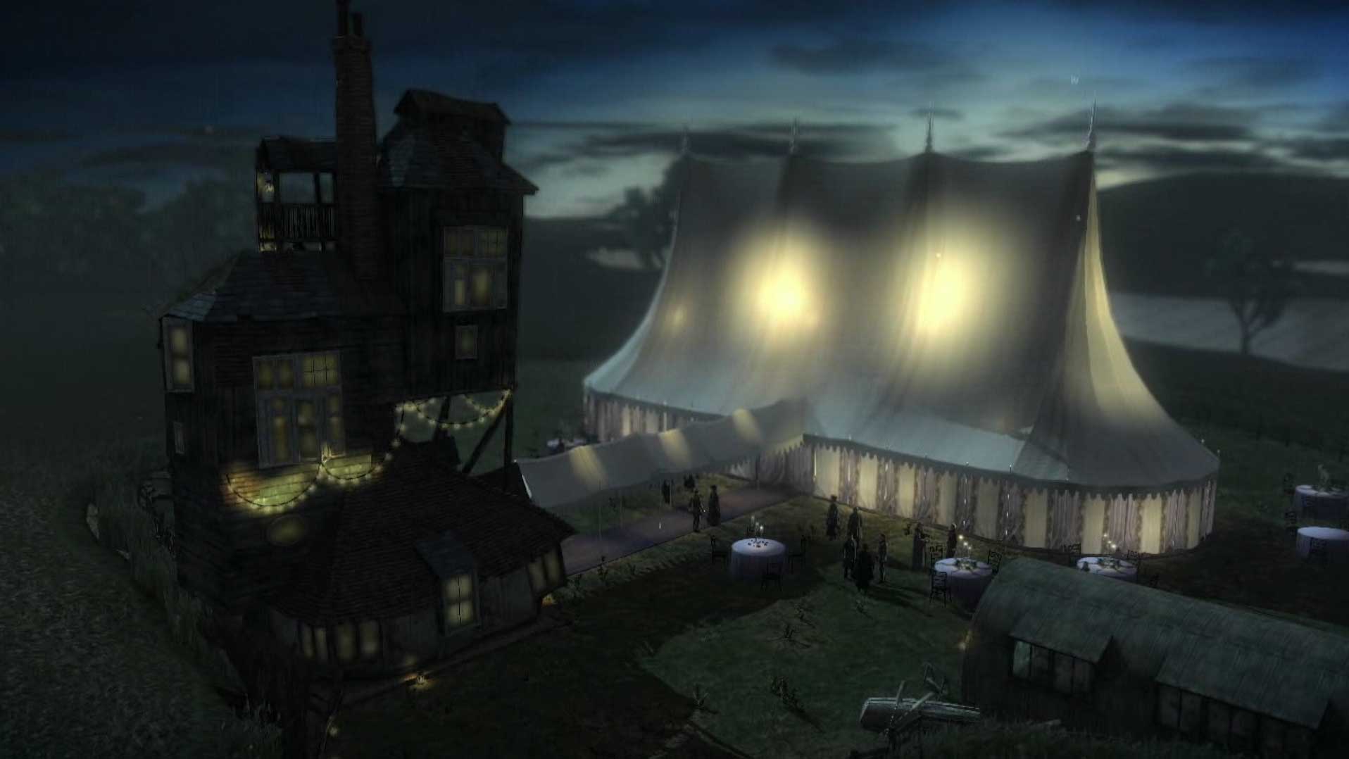Harry Potter Deathly Hallows Part I PS3 event view party above